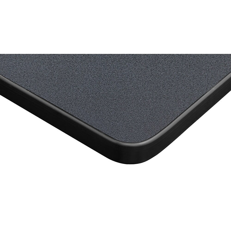 Regency Cain Square Laminate Cafe High X Base Table, 36"D x 36"W, Grey (TCB3636GYGY)