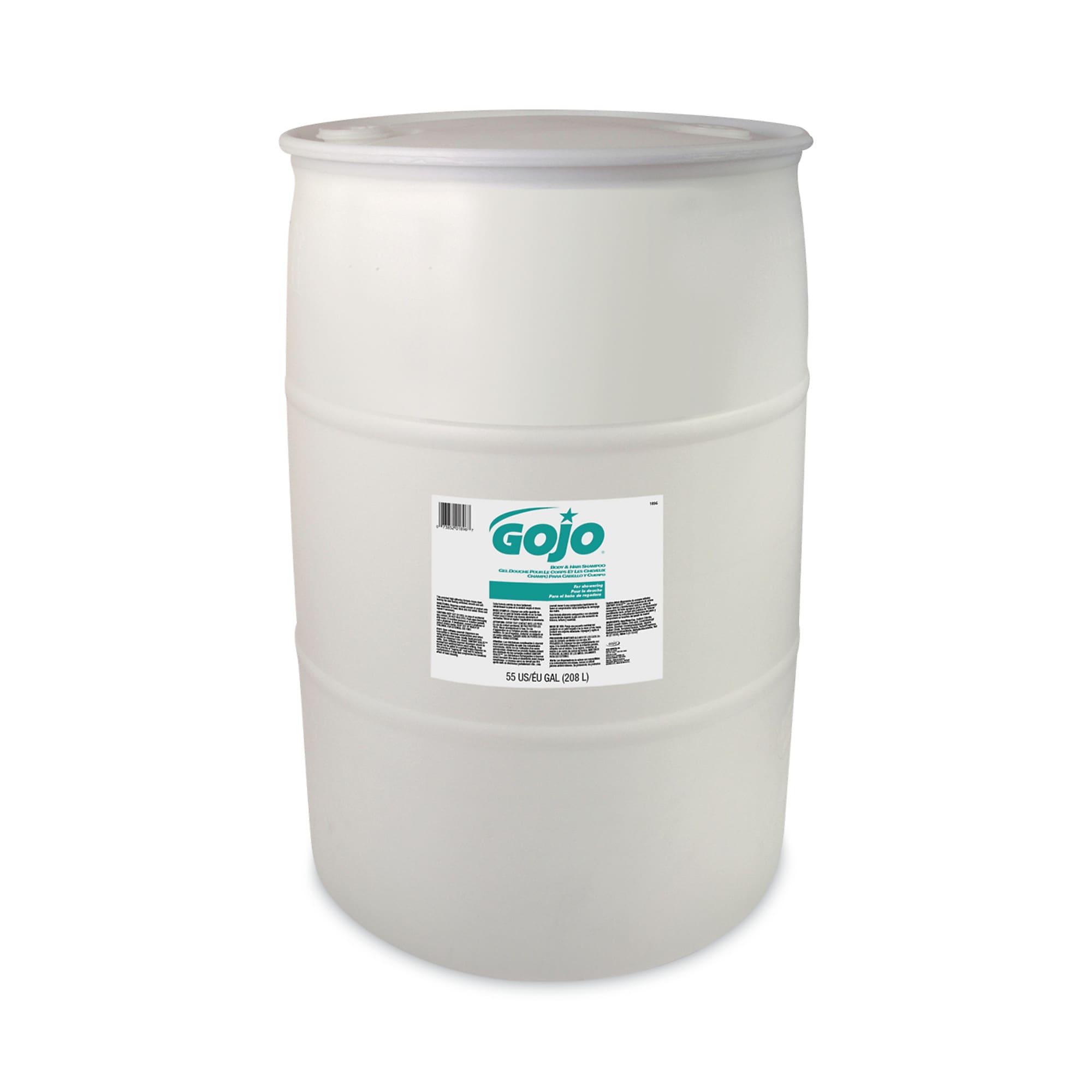 GOJO® Body and Hair Shampoo, Citrus, 55 gal Barrel