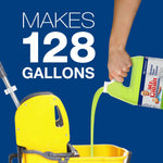 Mr. Clean Professional Liquid Concentrate Finished Floor Cleaner, Lemon Scent, 1 Gallon (02621)