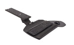 Workrite Banana-Board® Adjustable Keyboard Platform, Black, 22" (2128-22)