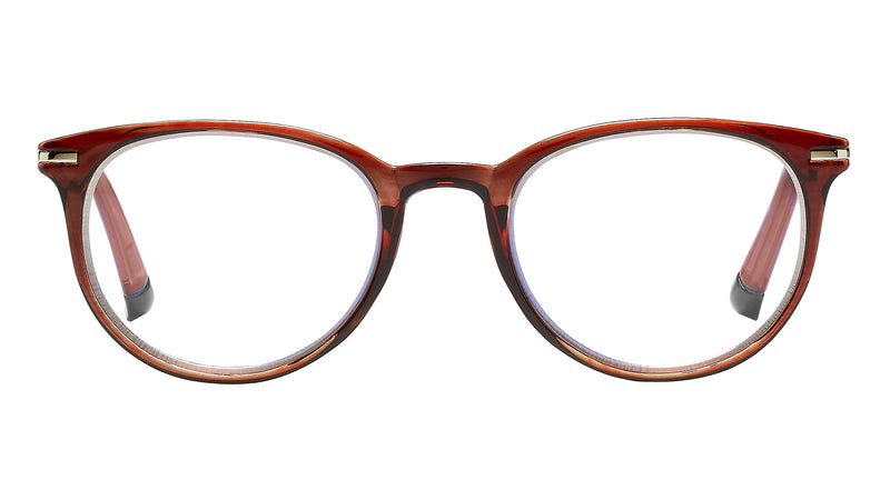 SAV Tri-focus Blue Light +1.50 Reading Glasses, Brown (E2307)