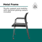 Workplace2.0™ Esler Fabric Guest Chair, Black (UN28355-CC)