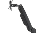 Amer Heavy Duty Curved Monitor Wall Mount Arm, Up to 49" Monitor, Black (AMR1UW)