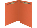 Medical Arts Press Reinforced End Tab File Folder, Straight Cut, Letter-Size, Orange, 250/Carton (S-01602-ORG-B)