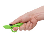 Westcott Full Size Retractable Ceramic Box Cutter, Green, 6/Box (17530)