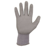 Ergodyne ProFlex 7024 PU Coated Cut-Resistant Gloves, ANSI A2, Gray, XL, 12 Pair (10395)