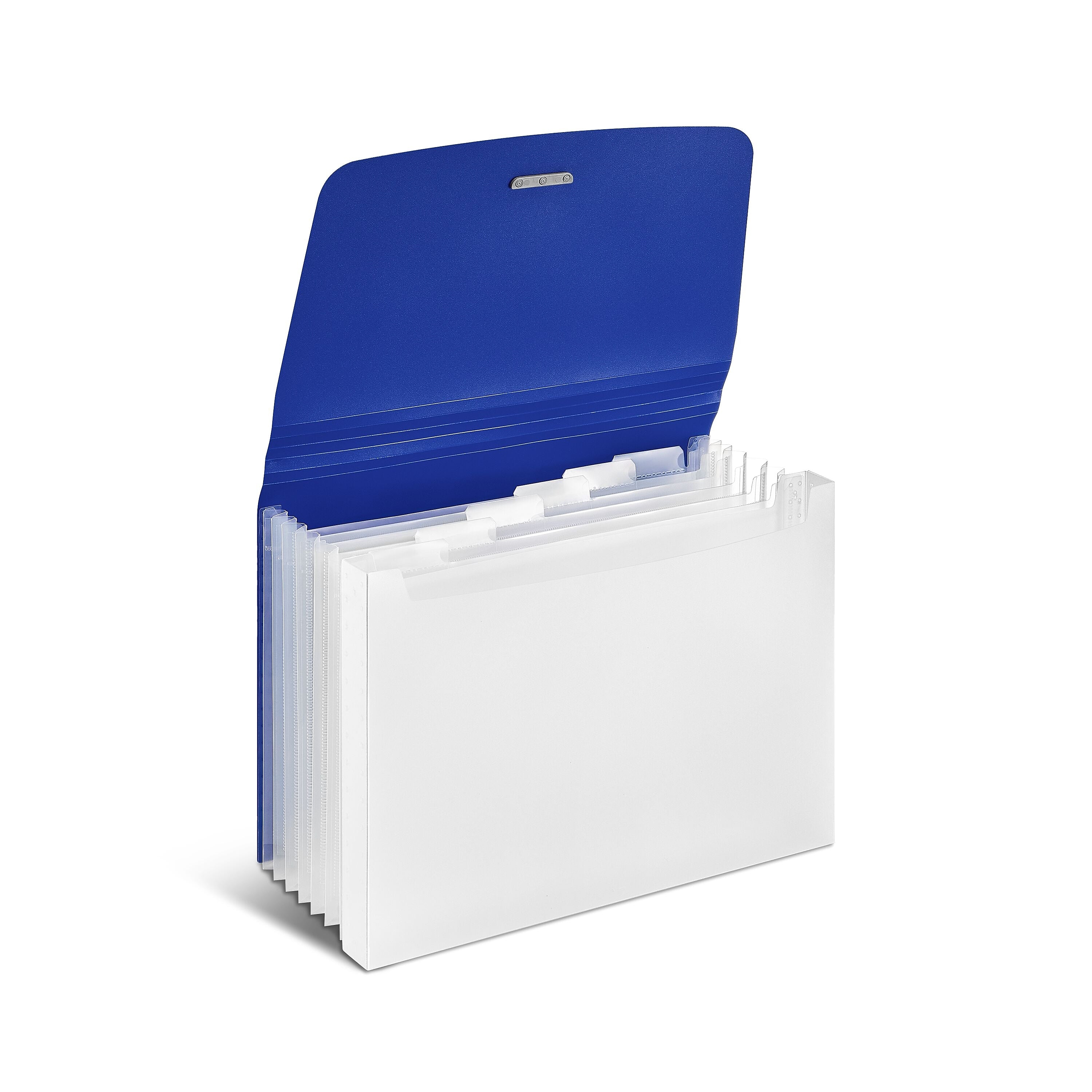 Staples Plastic Accordion File, 7-Pocket, Letter Size, Assorted Colors (TR51809)