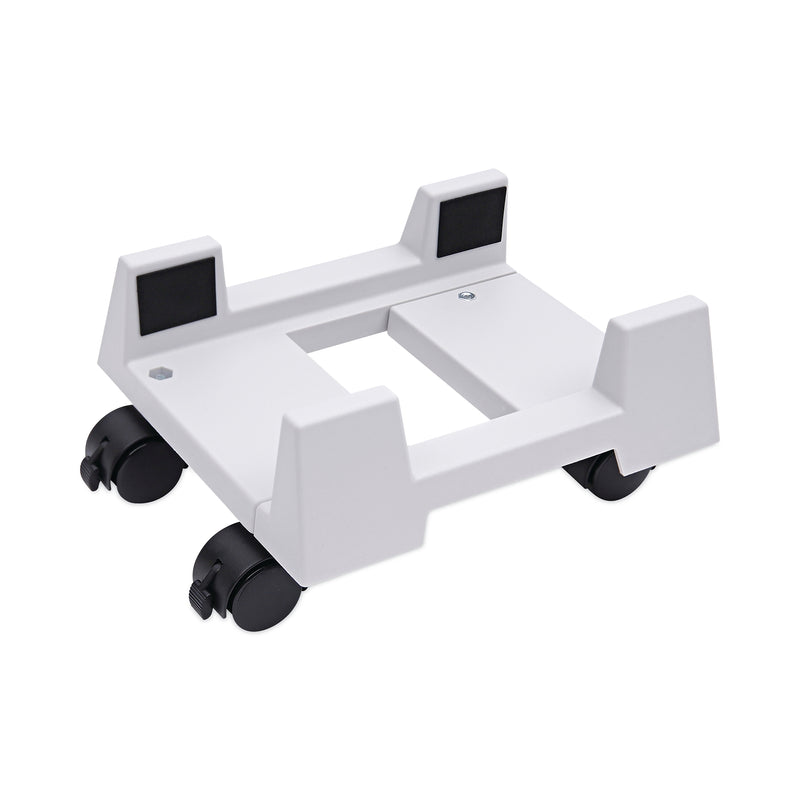 Innovera Plastic Mobile CPU Stand, Light Gray (IVR-54001)