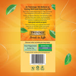 Twinings Lemon and Ginger Herbal Caffeine Free Tea Bags, 50/Box (F14990)