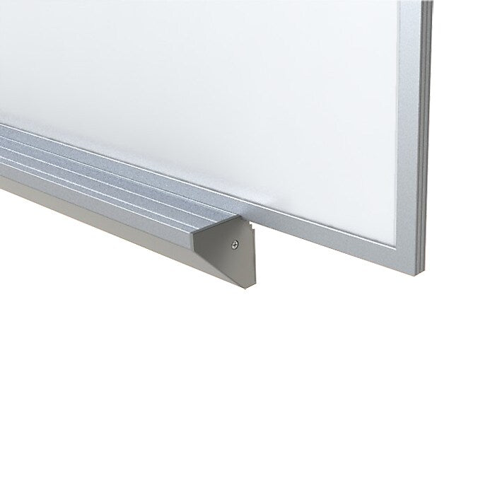 Ghent M1 Magnetic Porcelain Dry-Erase Whiteboard, Anodized Aluminum Frame, 4'H x 7' 4"W (A2M47-M)