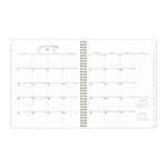 2026 Blue Sky Life Note It Leah 8.5" x 11"  Weekly & Monthly Planner, Plastic Cover, Multicolored (139479-26)