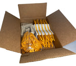 Medical Arts Press JalemaClip Prong Fastener, Yellow, 100/Box (31060)