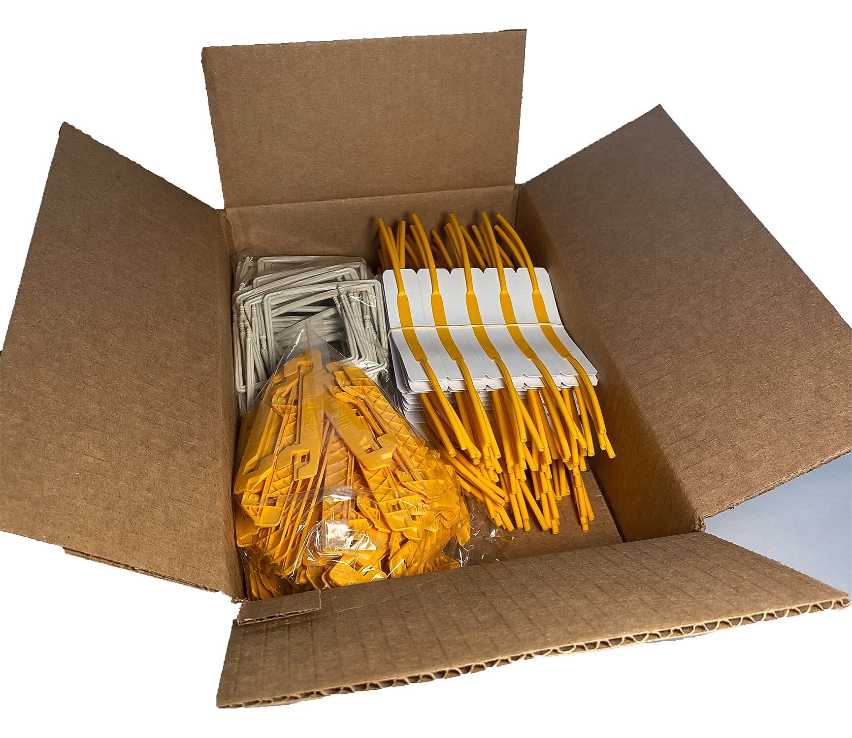 Medical Arts Press JalemaClip Prong Fastener, Yellow, 100/Box (31060)