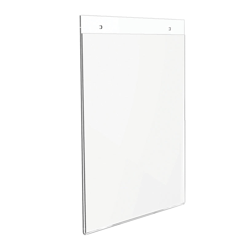 Staples Sign Holder, 8.5" x 11", Clear Plastic (ST16651/16651)