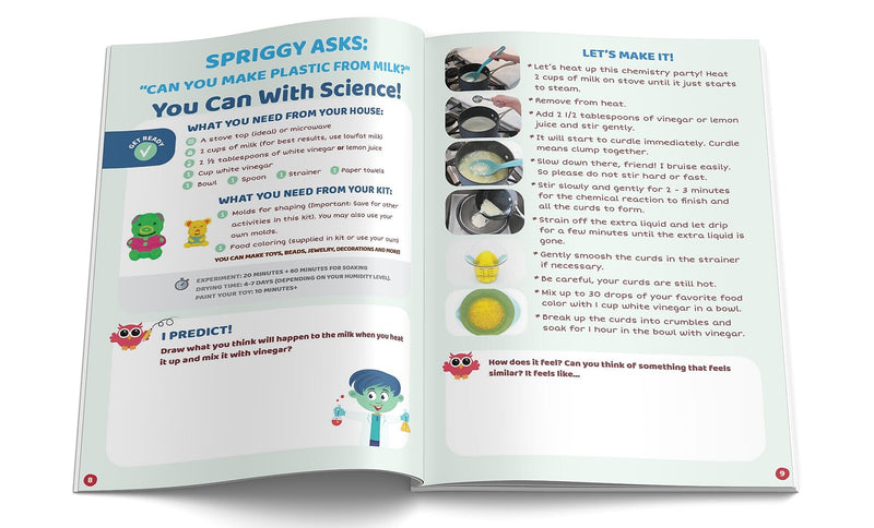 iSprowt Amazing Chemistry Kit, Assorted Colors (CHEM874)