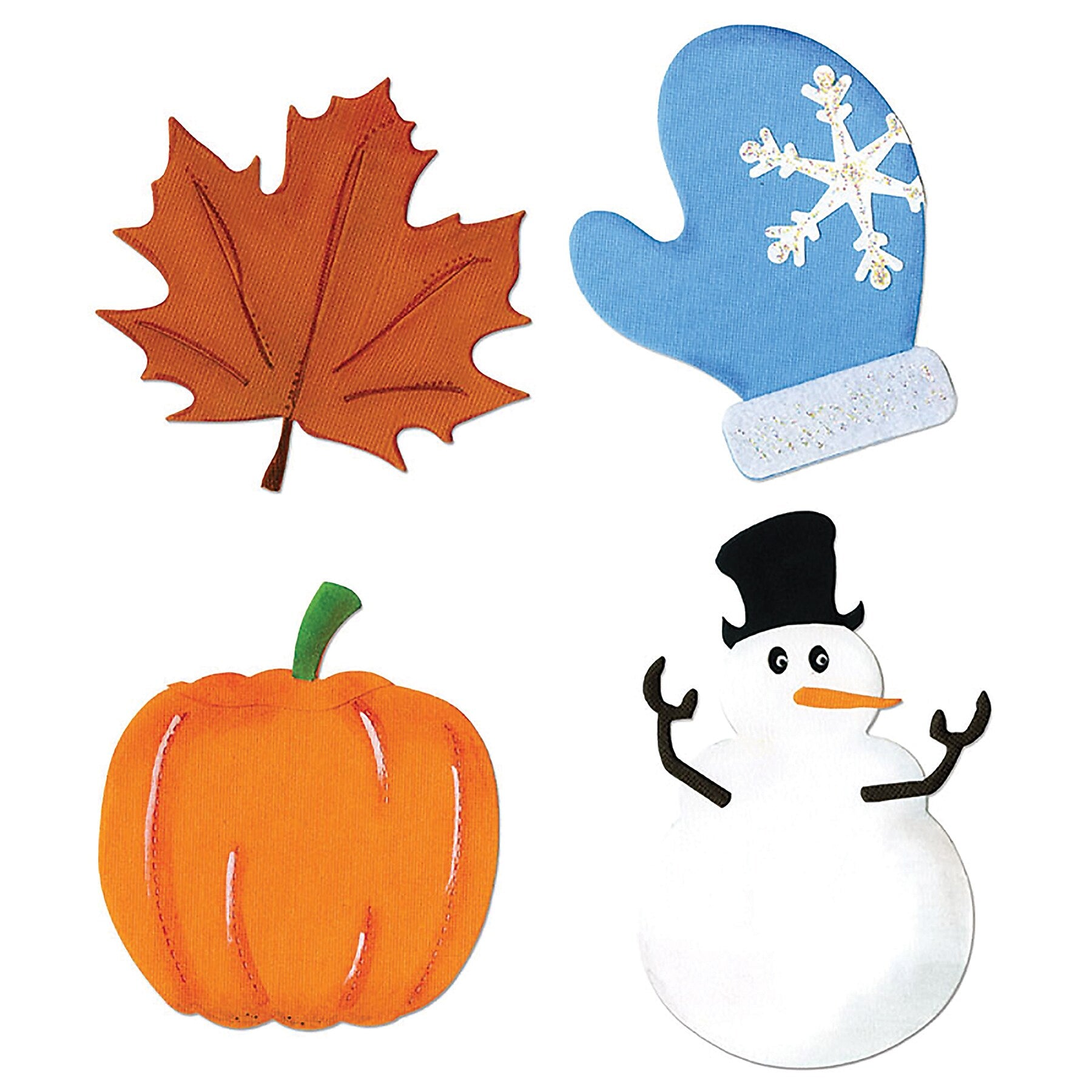 Sizzix SuperStar Seasonal Die Set, 4/Set (ELLA10415)