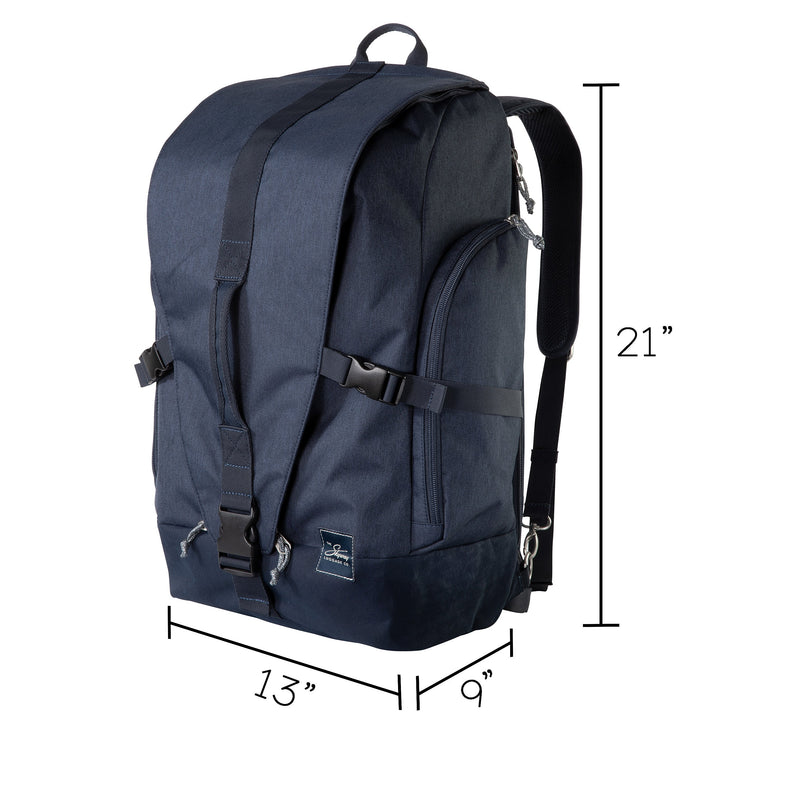 Skyway Luggage Rainier Weekender Backpack, Tahoe Blue (505-40-457-BKP)