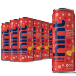 Hint Peach Raspberry Sparkling Water with Electrolytes, 12 fl. oz., 12 Cans/Carton (HINT-PRCAN-E)
