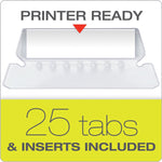 Pendaflex Reinforced Hanging File Folders, 1/5 Tab, Letter Size, Blue, 25/Box (04152 1/5 BLU)