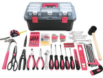 Apollo Tools Household Tool Kit, 170-Piece, Pink (DT7103P)