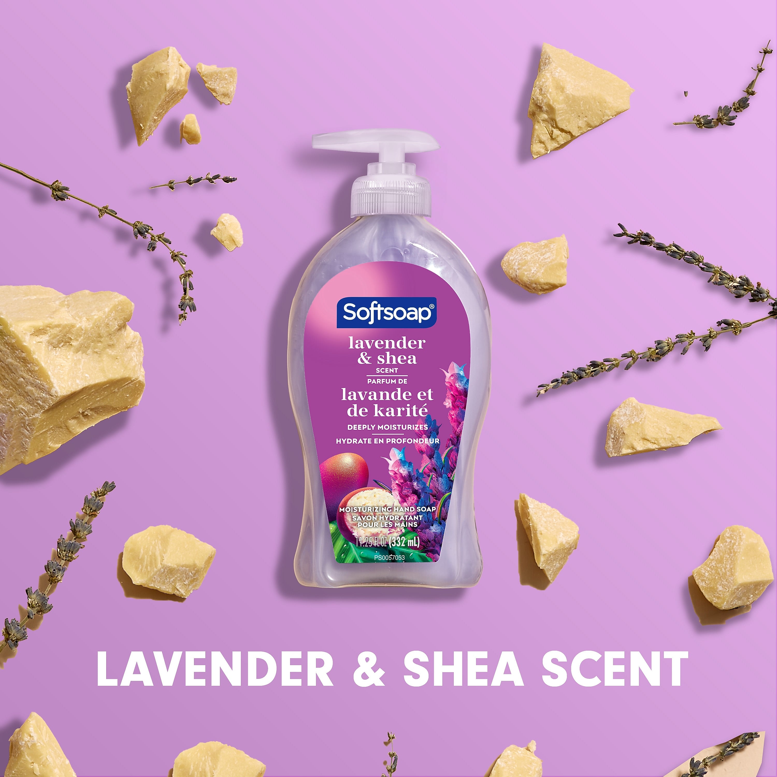 Softsoap Liquid Hand Soap, Lavender & Shea Butter Scent, 6/Carton (US07058ACT)