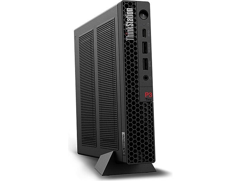 Lenovo ThinkStation P3 Tiny Desktop Computer, Intel Core i7-13700T, 32GB Memory, 1TB SSD (30H00014US)