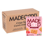 Madegood Gluten Free Strawberry Crispy Squares, 0.78 oz., 6/Box, 6 Boxes/Pack (307-00428)