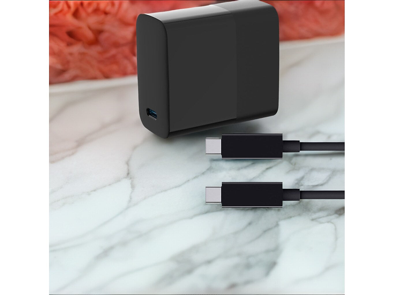 4XEM 65W USB-C to USB-C GaN Charging Kit for USB-C Devices, Black (4X65WCHRGKIT6B)