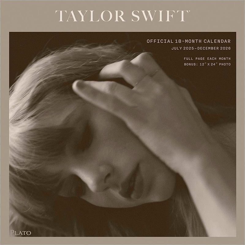2025-2026 Plato Taylor Swift 12" x 12" Academic Monthly Wall Calendar  (9798330707720)