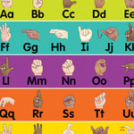 Teacher Created Resources Sign Language Alphabet Chart, 17" x 22", 6/Bundle (TCR7917-6)