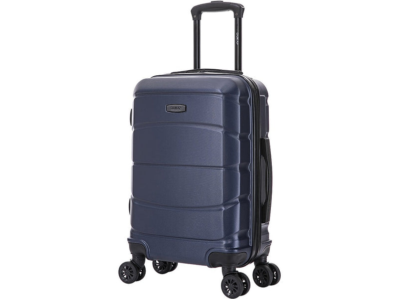 DUKAP Sense 20" Hardside Suitcase, 4-Wheeled Spinner, TSA Checkpoint Friendly, Blue (DKSEN00S-BLU)