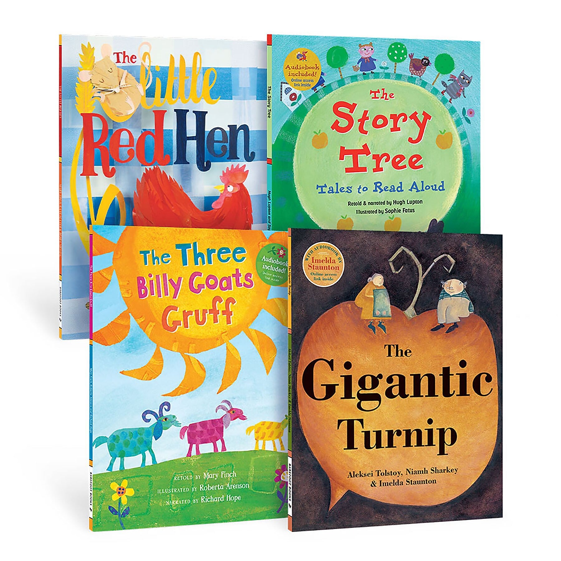 Barefoot Books Kindergarten Classic Stories Book Bundle, 4/Set (BBK9798888593356)