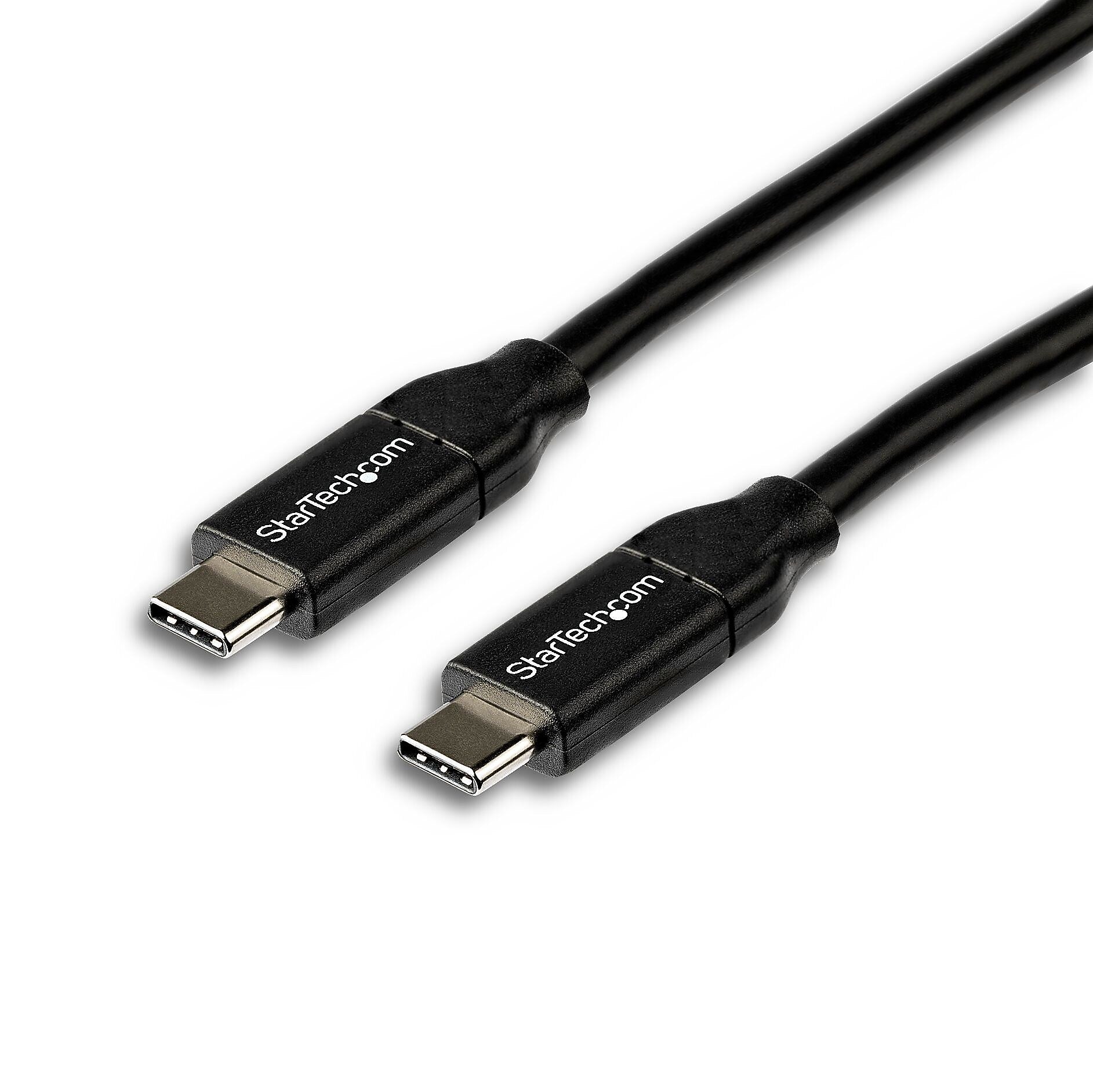 StarTech.com 6.6ft USB-C Cable, Charge/Sync, Black (USB2C5C2M)