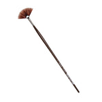 da Vinci TOP-ACRYL Oil and Acrylic Synthetic Bristle Red-Brown, Fan Brush (DVXVA4853)