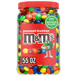 M&M's Peanut Butter Milk Chocolate Pieces, 55 oz. (220-02034)