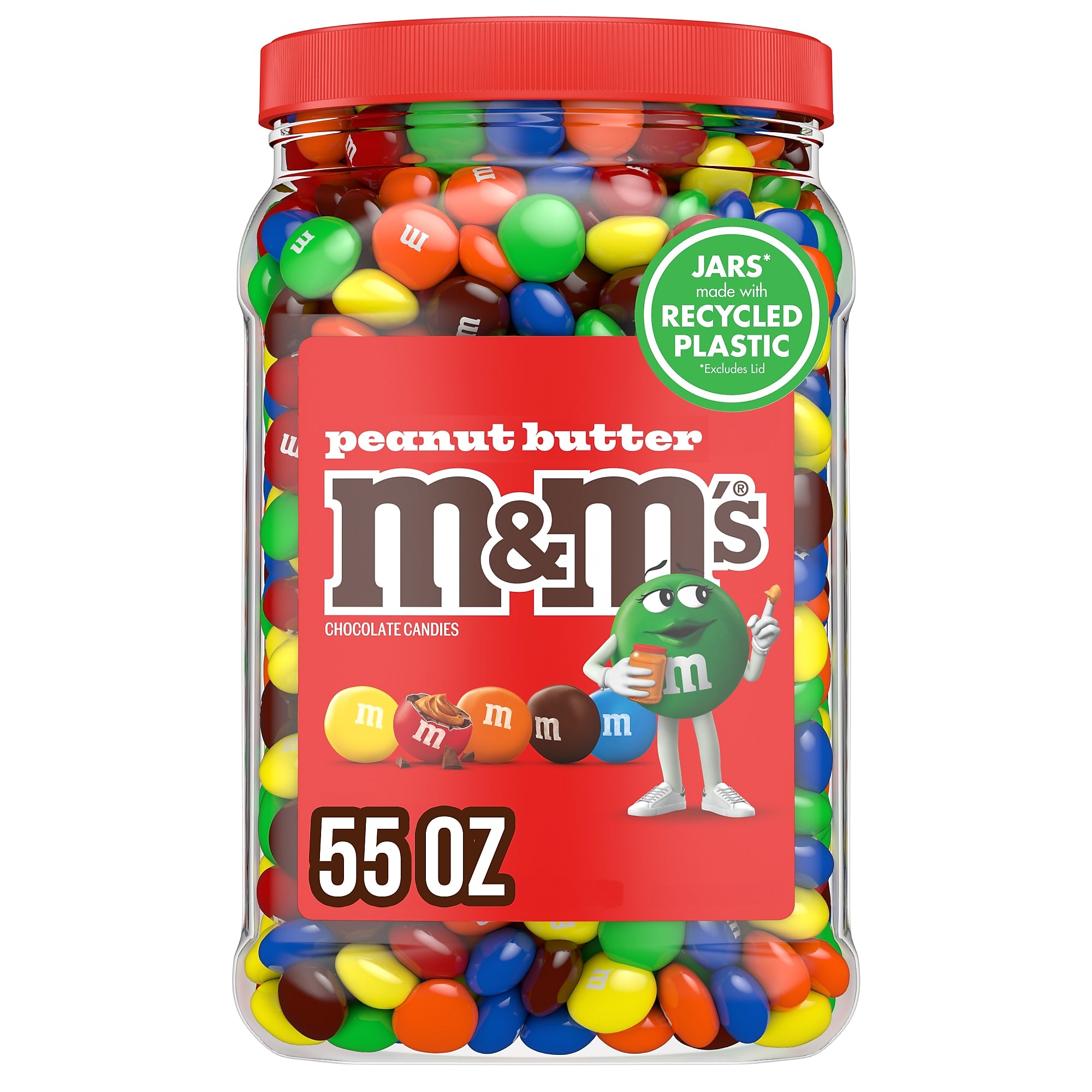 M&M's Peanut Butter Milk Chocolate Pieces, 55 oz. (220-02034)