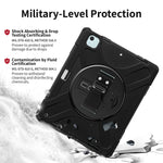 CODi Rugged Case iPad Air 13" (M2, M3), iPad Pro 12.9" (6th, 5th, 4th, 3rd Generation), Black (C30705091)