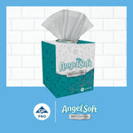 Angel Soft Professional Series Facial Tissue, 2-ply, 96 Tissues/Box (46580)