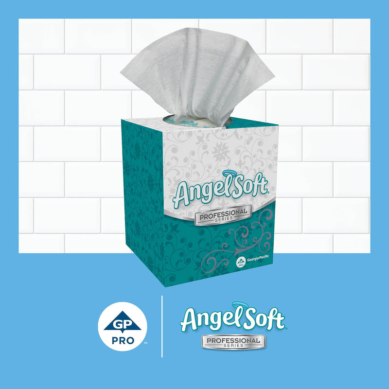 Angel Soft Professional Series Facial Tissue, 2-ply, 96 Tissues/Box (46580)