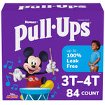 Huggies Pull-Ups Potty Training Pants, Boys 3T-4T, 84/Carton (45271)