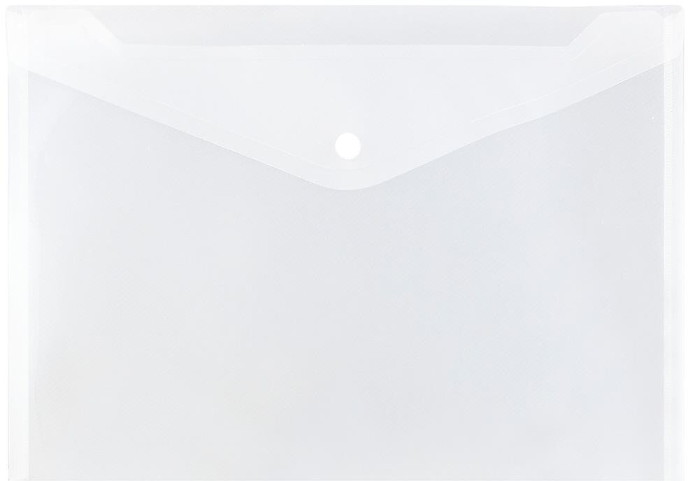 JAM Paper Premium Plastic Document File, Letter, Clear, 3/Pack (218S0CLGX3)