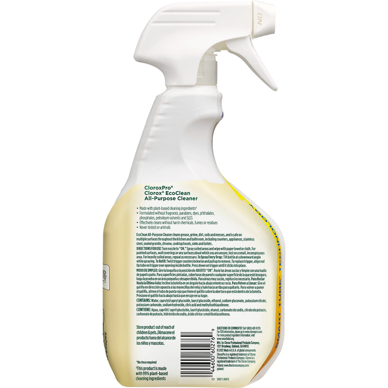 CloroxPro EcoClean All-Purpose Cleaner Spray Bottle, 32 fl. oz. (60276)