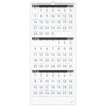 2026 AT-A-GLANCE Contemporary 12" x 27" Three-Month Wall Calendar, White/Black (PM11X-28-26)
