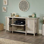 Sauder Costa 30"H Storage Credenza with 3 Shelves, Chalked Chestnut (419959)