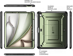 SUPCASE Unicorn Beetle Pro Plastic 11" Fullbody Case for iPad Air 11" 6th Generation, Green