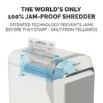 Fellowes LX220 20-Sheet Micro-Cut Shredder, White (5015501)