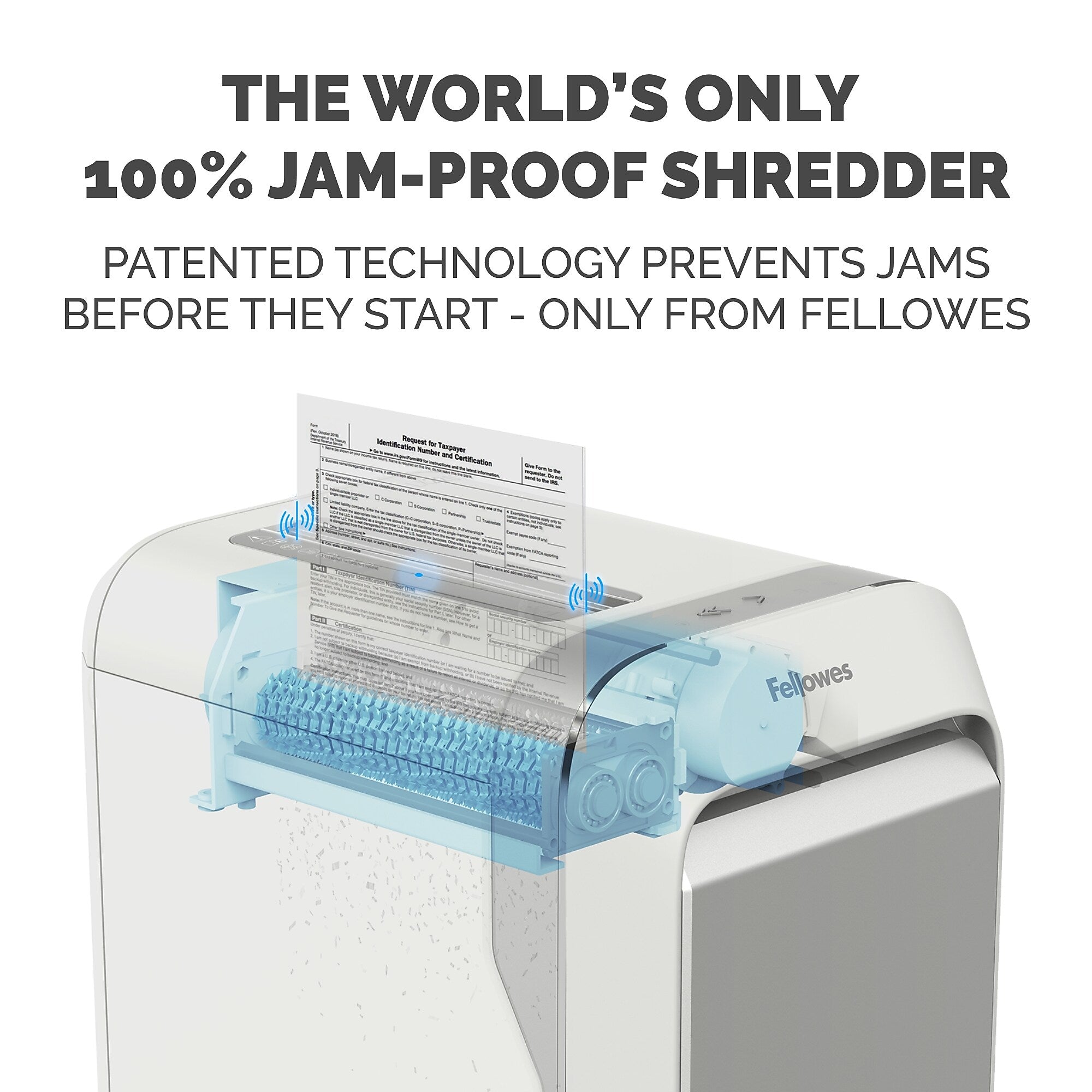 Fellowes LX220 20-Sheet Micro-Cut Shredder, White (5015501)