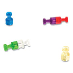 MAGNET,PUSHPIN,6PK,AST