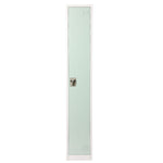 AdirOffice 72" Single Tier Misty Green Storage Locker (ADI629-201-MGRN)