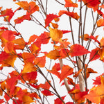 Nearly Natural 8' Autumn Birch Artificial Fall Tree (T4805)